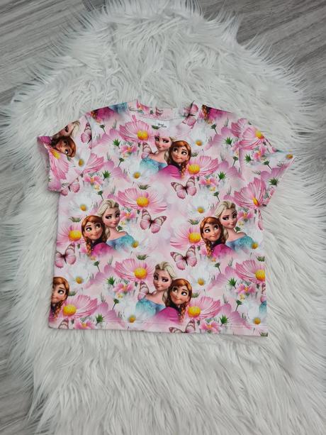 Dievčenské tričko s krátkym rukávom, 128