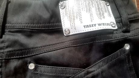 Lesklé úzke nohavice, tally weijl,36