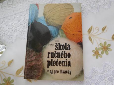 Retro kniha na štrikovanie,, 