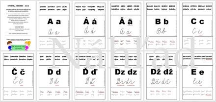 Spoznaj abecedu - slová (pdf súbor), 