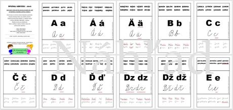 Spoznaj abecedu - slová (pdf súbor), 