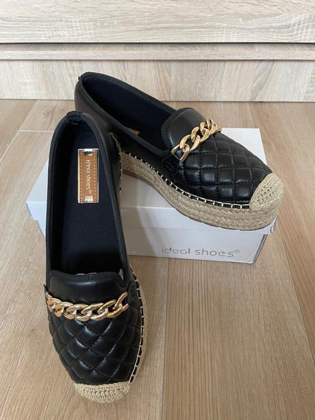 Espadrilky čierne veľ 41 vd 26cm, 41