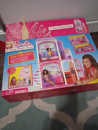 Domček pre bábiky barbie,