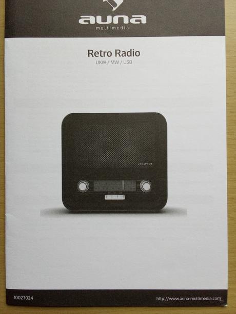 Retro rádio auna 1901, 