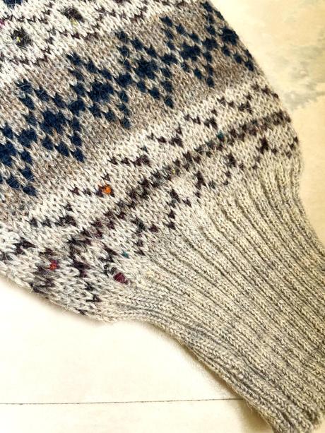 Pulóver s nórskym vzorom, l