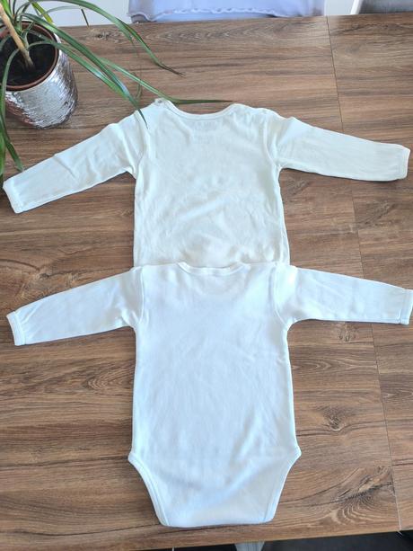 4x body s dlhým rukávom, 80