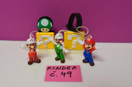 Kinder luigi mario, 