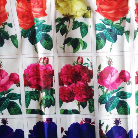 Graffiti midi vintage floral sukna s/m/l, l / m / s