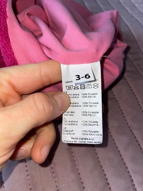 Plyšová čiapka pinkie 3-6, pinkie,56