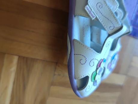 Pediped celokozene kvalitne dievcenske sandalky 23, pediped,23