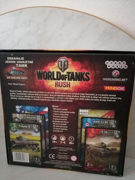 World of tanks spoločenská hra, 