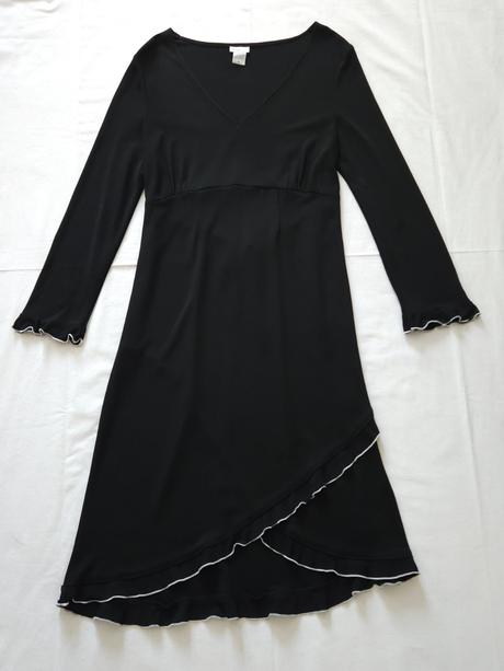 Čierne tehotenské šaty m, m