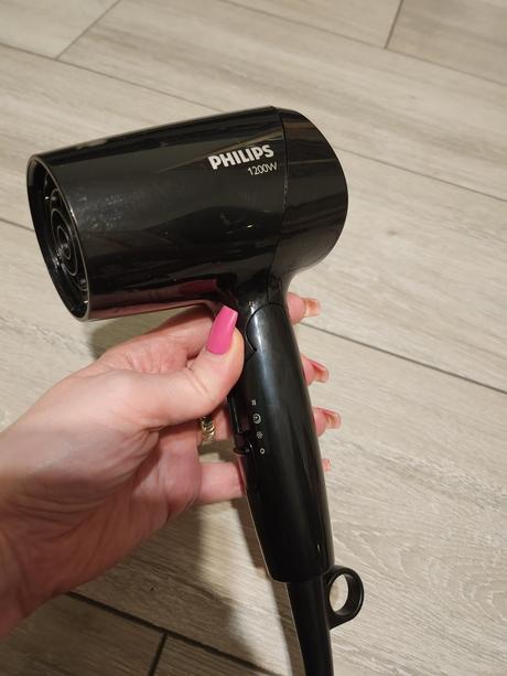 Cestovný fén philips 1200w, 