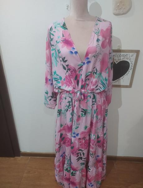 Letné kvetovane šaty,