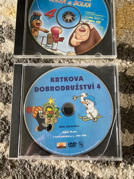 Dvd bolek a lolek a krtkova dobrodružství,