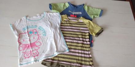 Krátkorukávové tričká, veľ. 128, puma,128