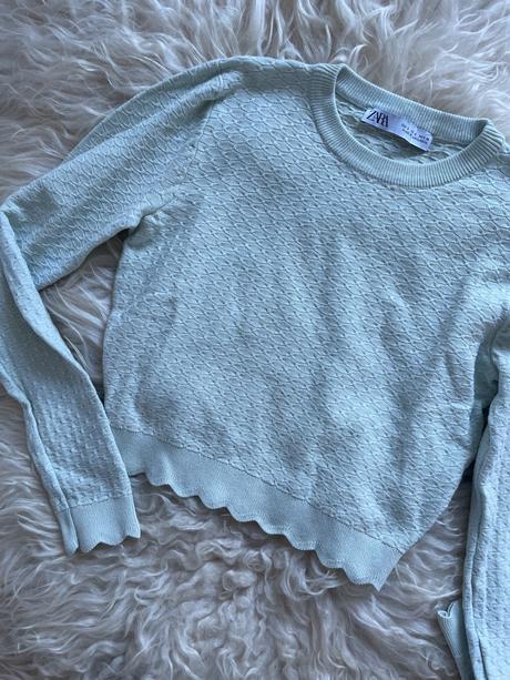 Zara sveter baby green, zara,s