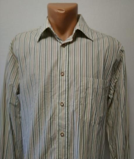 Pánska farebne pásikavá košeľa, gloriette, l