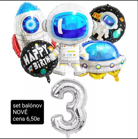 Párty dekorácie -vesmír, 