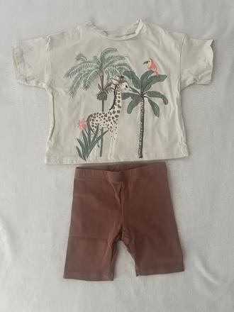 Dvojdielna súprava s potlačou h&m, h&m,92