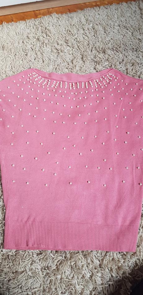 Svetrik s perličkami, orsay,s