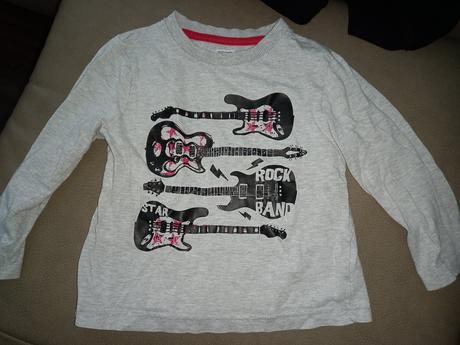 Tričko rock band 98/104, f&f,104