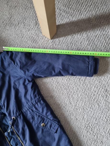Zimna bunda 122 hm, h&m,122