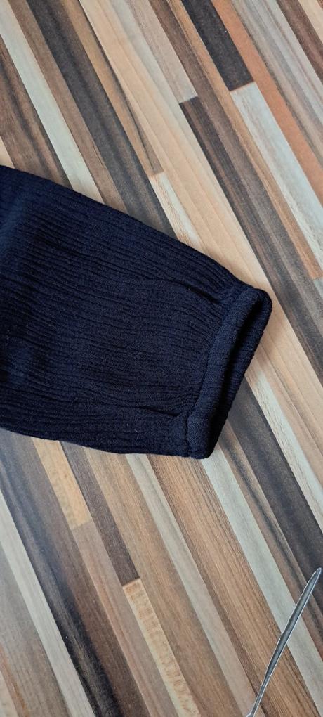 Čierna blúzka, h&m,134