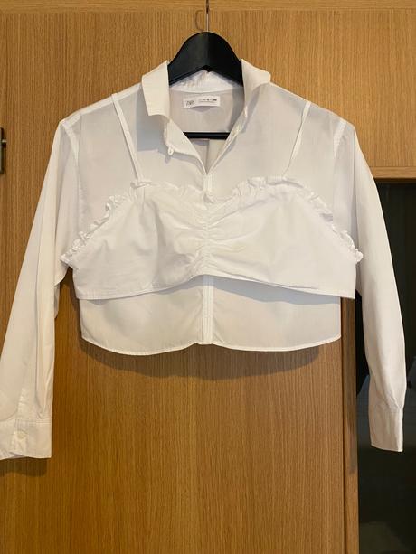 Crop kosela s podprsenkou, zara,152