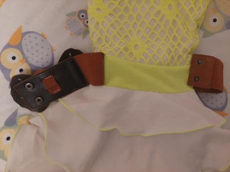 Tanečnica / superhrdinka parádne šaty veľ.98/104,