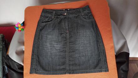 Riflová sukňa v.m, m