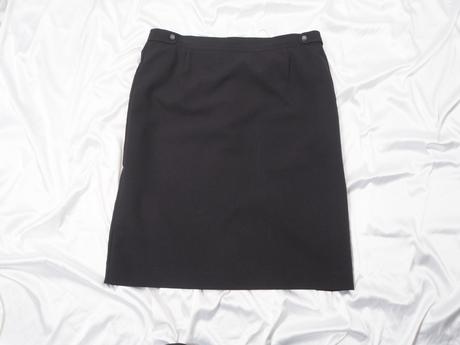 Kvalitná čierna sukňa fabiani, 48