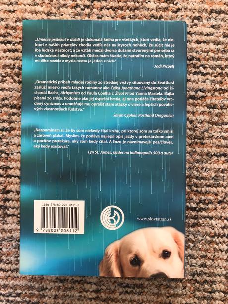 Kniha umenie plakať v daždi,