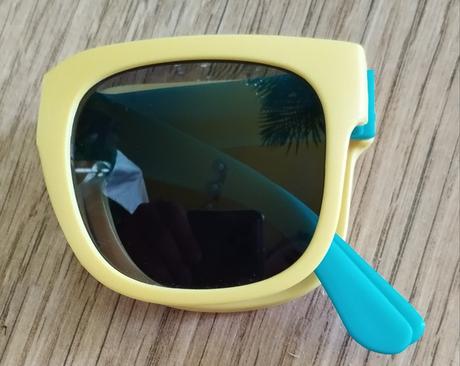 Skladacie detské slnečné okuliare shein, 