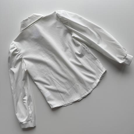 Dievčenská blúzka s ozdobným golierom, 128 / 164