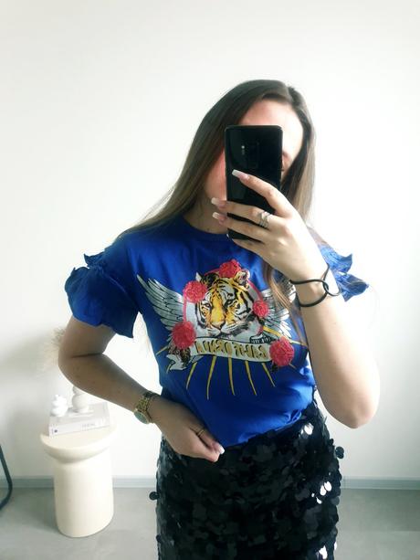 Moderný top xs/s, xs