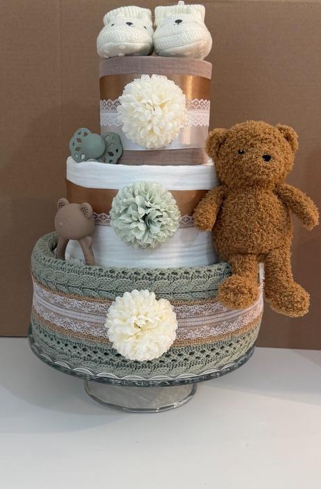 Plienková torta pre chlapčeka little bear,