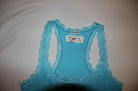 Tyrkysové tielko, abercrombie&fitch,m