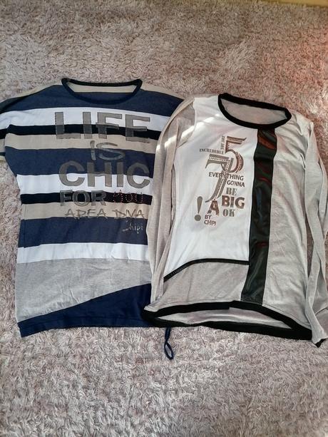 Pohodlné, elastické tričká,