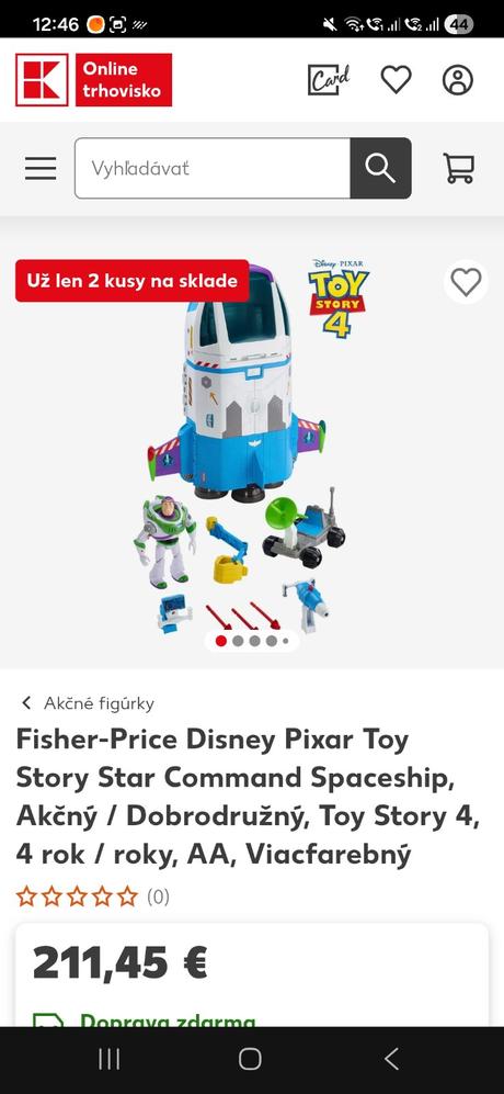 Toy story 4 buzz lightyear herny set mattel, 