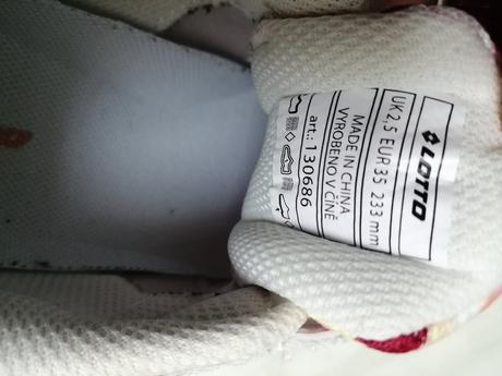 Botasky pre dievčatka značkové lotto vel. 35, lotto,35