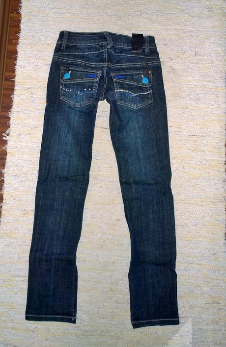 Dievčenské slim jeans, 134