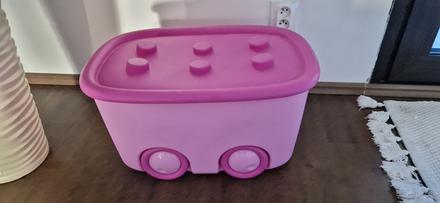 Plastový box na kolieskach, 