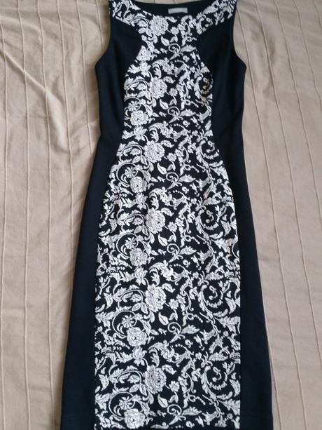 Elastické puzdrové šaty, orsay,s