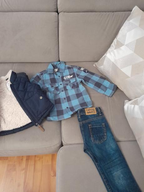 Súprava s vestu next 9-12 m, next,80