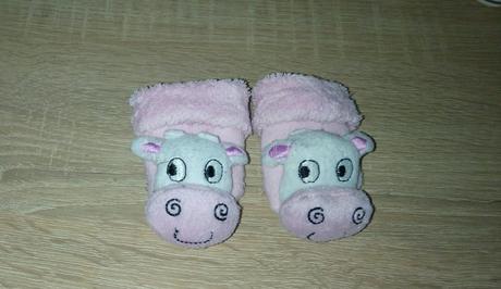 Prasiatkové ponožky s hrkalkou, f&f,18