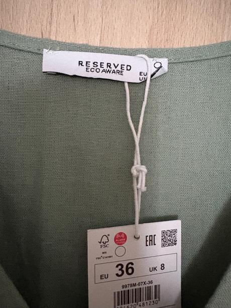 Ľanové šaty reserved, reserved,36