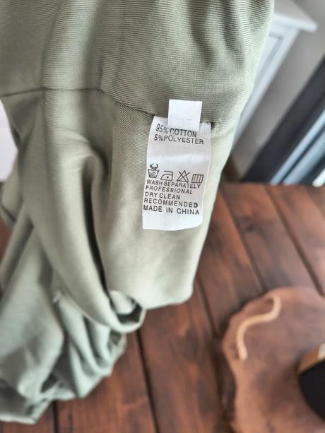 Bodycon olivovo zelené elastické mini šaty s, s