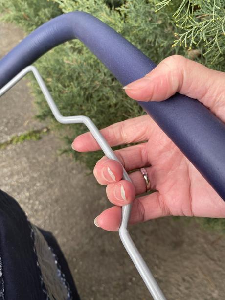 Ľahký športový kočík s prekladacou rúčkou, steggi