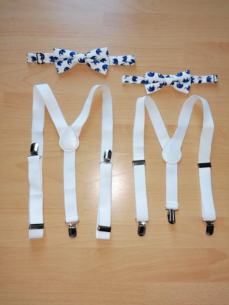 Set traky + motýlik / otec a syn / 15 farieb, 